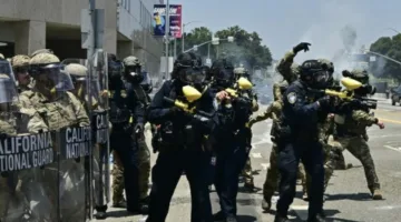 واشنطن تسحب 700 جندي من مشاة البحرية تم نشرهم في لوس أنجلوس