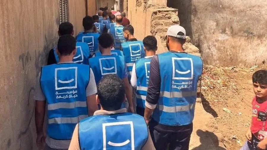 التضامن الاجتماعي ومؤسسة حياة كريمة تعلنان عن بدء التدخلات الفورية في قرية السنابسة بالمنوفية