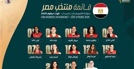 جوليان مارتينيز يكشف عن قائمة لاعبات منتخب كرة السلة لبطولة الأفروباسكت 2025