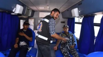 شرطة أسيوط تنظم حملة للتبرع بالدم