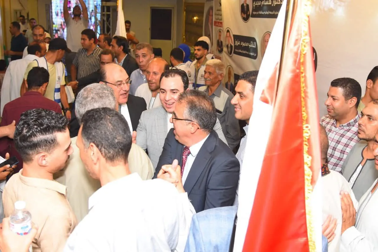 حزب الجبهة الوطنية يقيم مؤتمرًا جماهيريًا في بني سويف لدعم مرشحه في انتخابات مجلس الشيوخ