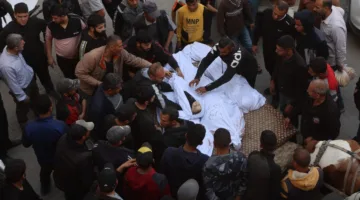 زيادة عدد ضحايا العدوان الإسرائيلي على غزة إلى 59106 قتلى و142511 جريحاً.
