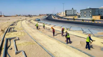 النعيرية تواصل تطوير ممر رياضي لتحسين جودة الحياة
