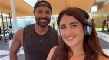 صورة من داخل صالة الألعاب الرياضية.. ياسمين عبد العزيز تتصدر التريند بفضل كريم فهمي