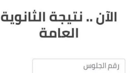 رابط نتيجة الثانوية العامة 2025 بموقع الحرية
