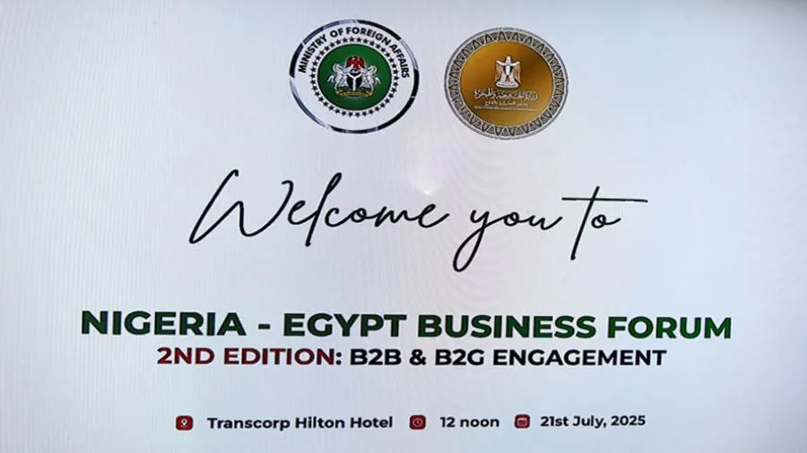 وزير الخارجية والمغتربين يثني على نتائج منتدى الأعمال المصري-النيجيري في أبوجا وزير الخارجية والمغتربين يثني على نتائج منتدى الأعمال المصري-النيجيري في أبوجا