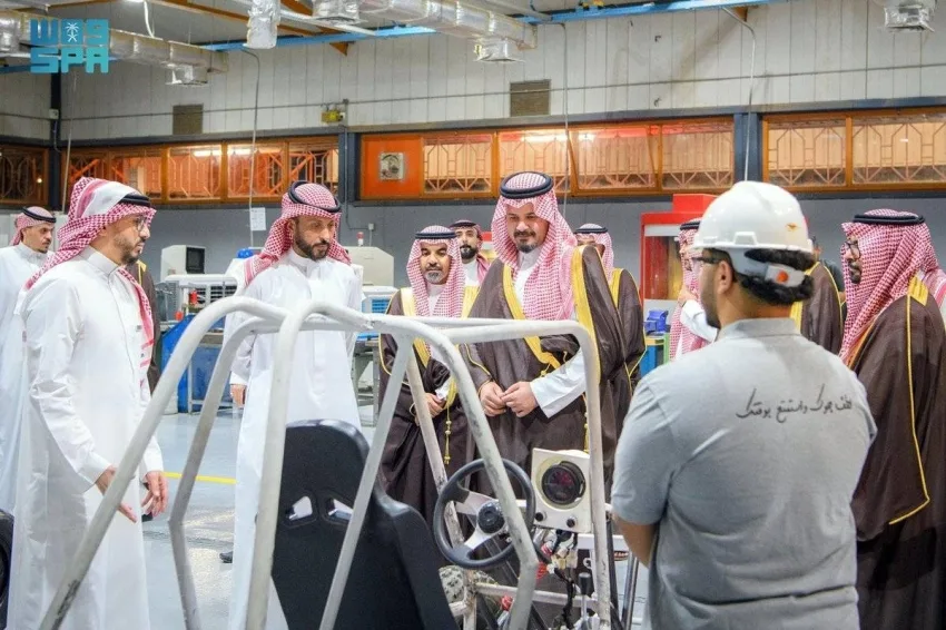 أمير المدينة المنورة يفتتح حفل إطلاق مختبرات ابتكارات الحرف التقنية