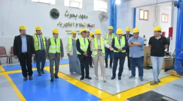 الرئيس التنفيذي لوكالة الفضاء المصرية يتفقد المركز القومي لبحوث المياه لتعزيز التعاون المشترك
