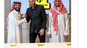بنزيما يؤيد الحائلي لرئاسة الاتحاد برسالة، والحائلي يرد عليه