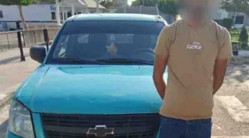 سائق شاحنة يذهب في الاتجاه المعاكس على طريق الإسماعيلية الصحراوي