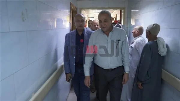 محافظ الغربية يقوم بجولة في مستشفى المحلة العام ويستمع لاحتياجات المواطنين