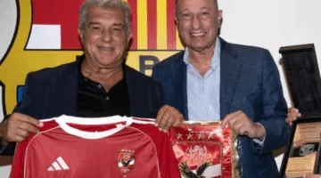 الخطيب يلتقي مع إدارة برشلونة لاستكشاف فرص التعاون في مشروع ملعب الأهلي