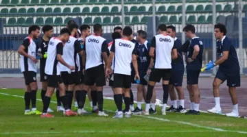 الزمالك يقوم بالتدريبات مرتين يوميًا خلال معسكره في العاصمة