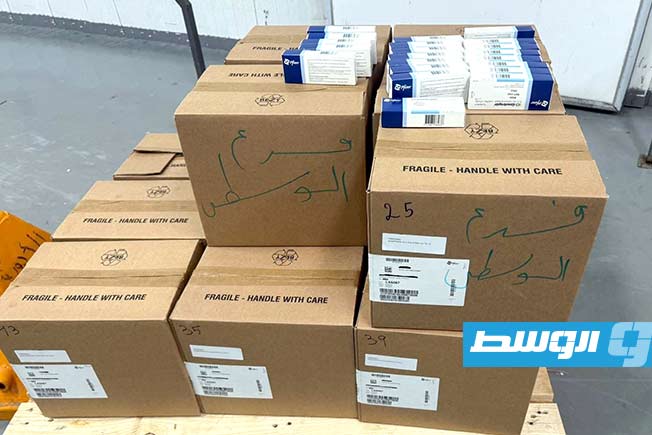 شحنة من علاج هرمون النمو للأطفال، الثلاثاء 22 يوليو 2025 (صفجة وزارة الصحة على فيسبوك)