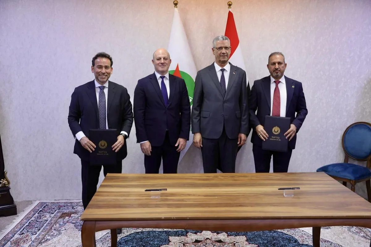 العراق يبرم اتفاقاً مع شركة أمريكية لتعزيز الإنتاج في حقل غاز عكاس العراق يبرم اتفاقاً مع شركة أمريكية لتعزيز الإنتاج في حقل غاز عكاس