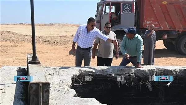 رئيس جهاز العاشر يزور مواقع تحسين شبكة الصرف الصناعي وتعزيز البنية التحتية رئيس جهاز العاشر يزور مواقع تحسين شبكة الصرف الصناعي وتعزيز البنية التحتية