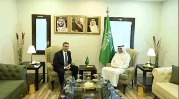 السفير الصقر يجتمع بسفير الأردن في تونس