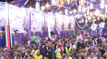بحضور 12 ألف شخص | “مستقبل وطن بورسعيد” ينظم تجمعاً جماهيرياً لدعم مرشحه في انتخابات “الشيوخ” | صور