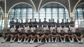 المنتخب الأولمبي العراقي يتوجه إلى تونس لبدء معسكر تدريبي.
