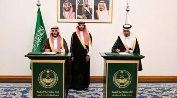 محافظ الطائف يشهد إبرام خمس شراكات لبرنامج المدن الصحية