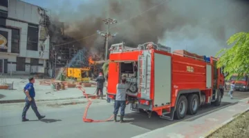 نيران مدمرة تقتل 4 أفراد وتجرح اثنين في بغداد