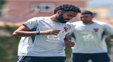 الشحات يشارك في تمارين الفريق الجماعية لـ«الأهلي»