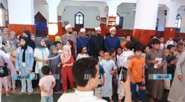 أوقاف مطروح: فعالية مميزة مع أطفال السلوم في إطار أنشطة مكاتب التحفيظ