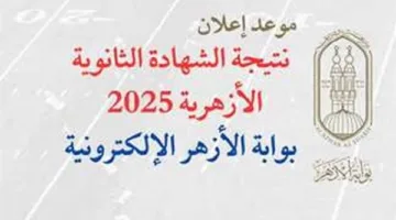 استخدم رقم الجلوس للاستعلام عن رابط نتائج الثانوية الأزهرية 2025 الآن
