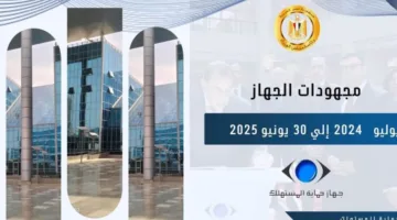 جهاز حماية المستهلك يُعلن عن نتائج السنة المالية 2024 – 2025