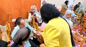 بدء نشاطات برنامج «عيشها بصحة» في حديقة الطفل بحي الزهور في بورسعيد.