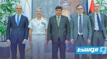 النائب العام يناقش مع وفد أوروبي تفويض عملية “إيريني” وأهدافها