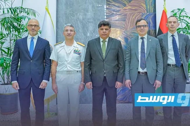 النائب العام يناقش مع وفد أوروبي تفويض عملية “إيريني” وأهدافها