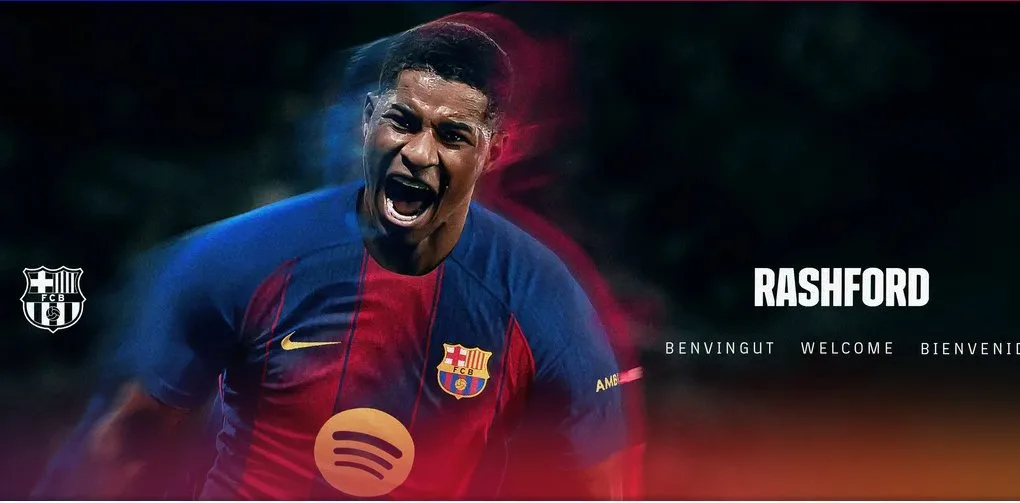 برشلونة يتعاقد مع المهاجم الإنجليزي راشفورد لمدة موسم واحد. برشلونة يتعاقد مع المهاجم الإنجليزي راشفورد لمدة موسم واحد.