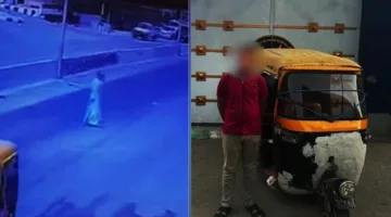 إلقاء القبض على سائق توك توك اصطدم برجل مسن ثم لاذ بالفرار في الشرقية