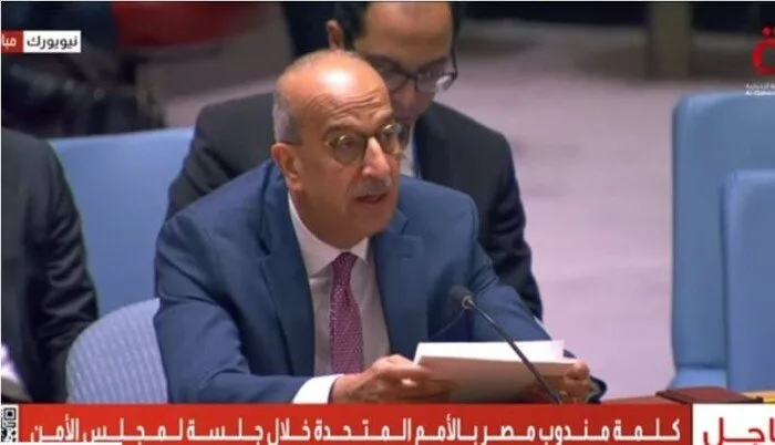 مندوب مصر في الأمم المتحدة: استمرار انتهاكات إسرائيل لسيادة الدول العربية يشكل تهديداً للأمن الجماعي على الصعيدين الإقليمي والدولي. مندوب مصر في الأمم المتحدة: استمرار انتهاكات إسرائيل لسيادة الدول العربية يشكل تهديداً للأمن الجماعي على الصعيدين الإقليمي والدولي.