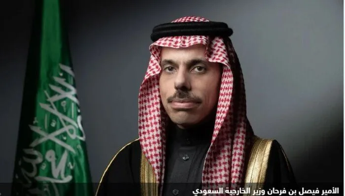 وزير الخارجية السعودي receives a message from his Russian counterpart regarding bilateral relations.