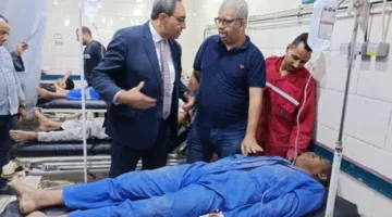 انهيار مظلة قيد الإنشاء في موقف نجع حمادي.. ومحافظ قنا يطلب إجراء تحقيق فوري