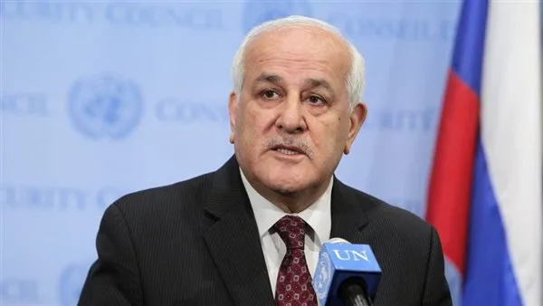 مندوب فلسطين في الأمم المتحدة: تطبيق السيادة على الضفة الغربية يعد انتهاكًا للقانون الدولي مندوب فلسطين في الأمم المتحدة: تطبيق السيادة على الضفة الغربية يعد انتهاكًا للقانون الدولي