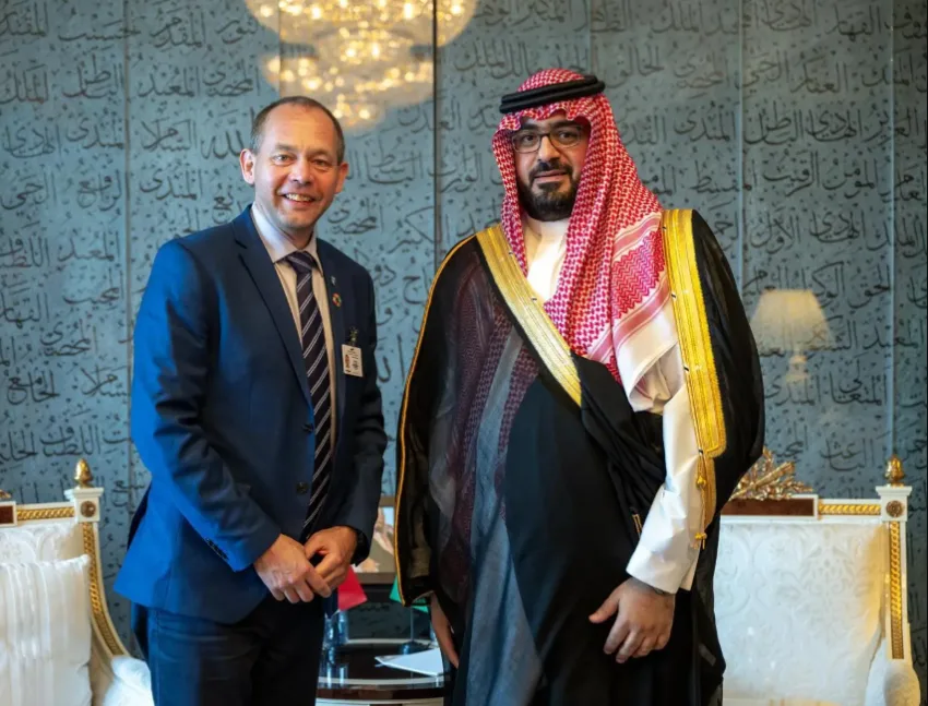 وزير الاقتصاد يتباحث مع نظيره التشيكي حول سبل تعزيز النمو الاقتصادي وزير الاقتصاد يتباحث مع نظيره التشيكي حول سبل تعزيز النمو الاقتصادي
