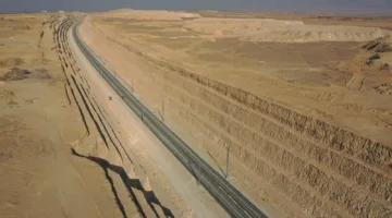 وزارة النقل تُظهر أحدث صور لمشروع شبكة القطار الكهربائي السريع