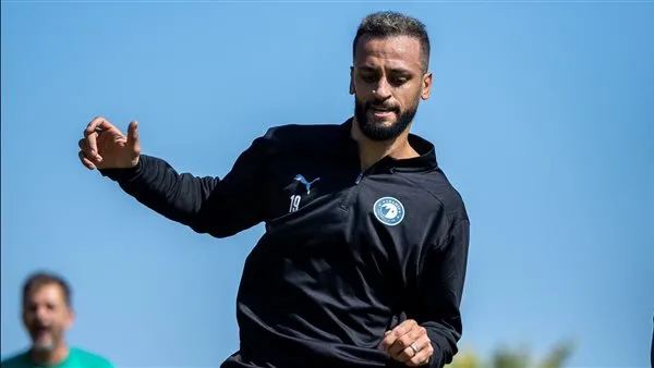 مروان حمدي ينضم إلى تدريبات بيراميدز بعد التأكد من سلامته مروان حمدي ينضم إلى تدريبات بيراميدز بعد التأكد من سلامته