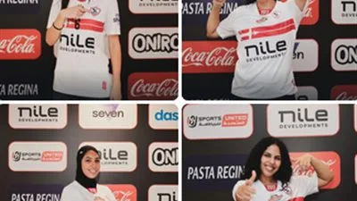 الزمالك يتعاقد مع 4 لاعبات جديدات لتعزيز فريق السيدات للكرة الطائرة قبل انطلاق الموسم الجديد. الزمالك يتعاقد مع 4 لاعبات جديدات لتعزيز فريق السيدات للكرة الطائرة قبل انطلاق الموسم الجديد.