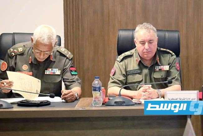 جانب من لقاء الحداد مع قوة فض الاشتباك، 24 يوليو 2025. (رئاسة الأركان)