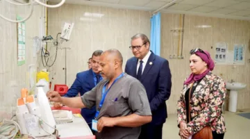 رئيس هيئة الرقابة الصحية يزور مستشفيي رأس الحكمة والضبعة المركزيين للتأكد من استعدادهما للاعتماد من GAHAR.