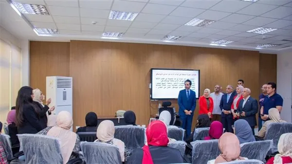 رئيس جامعة طنطا يحضر نهاية أنشطة البرنامج التدريبي “أنا أيضًا مسؤول”