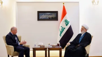 الشيخ حمودي للسفير الأسترالي: الحشد الشعبي عامل للتوازن والاستقرار