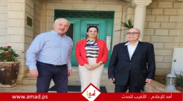 صالح رأفت يجتمع بسعادة سفير روسيا في فلسطين غوتشا بواتشيدزه