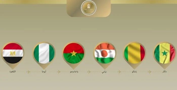 في ختام جولته في غرب إفريقيا، وزير الخارجية والهجرة يصل إلى السنغال.