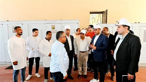 محافظ الدقهلية ووزير الإسكان يزوران توسعات محطة مياه بلقاس محافظ الدقهلية ووزير الإسكان يزوران توسعات محطة مياه بلقاس