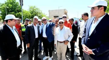 وزير الإسكان ومحافظ الدقهلية يزوران تطوير محطة مياه الشرب في بلقاس